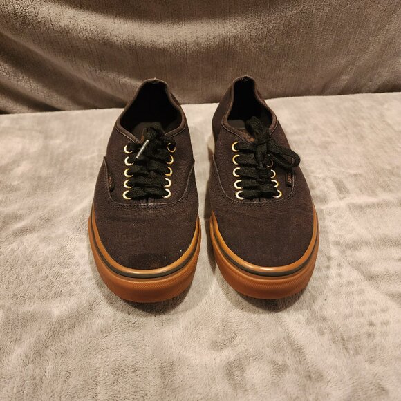 Classic Black Canvas Men's Shoes - Picture 1 of 9